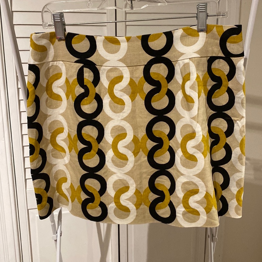 Linen J. Crew mini skirt (EUC)